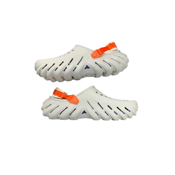 Crocs Pollex Clog by Salehe Bembury Sasquatch Gray Orange Men’s 11 Comfort main image 7
